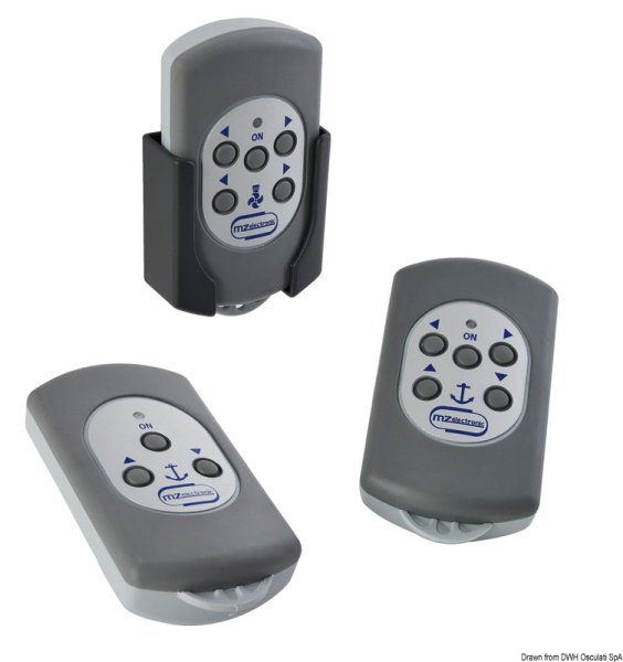 Kit radiocomando salpa ancore e thruster a 5 tasti - 02.366.01